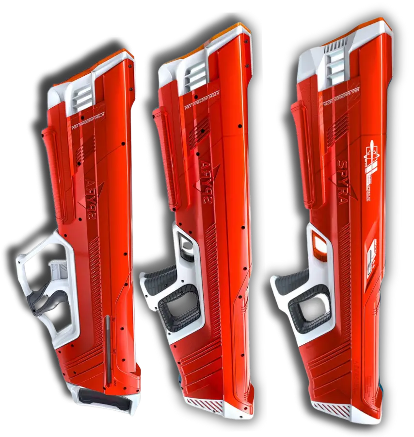 All available Spyra Blasters in red color